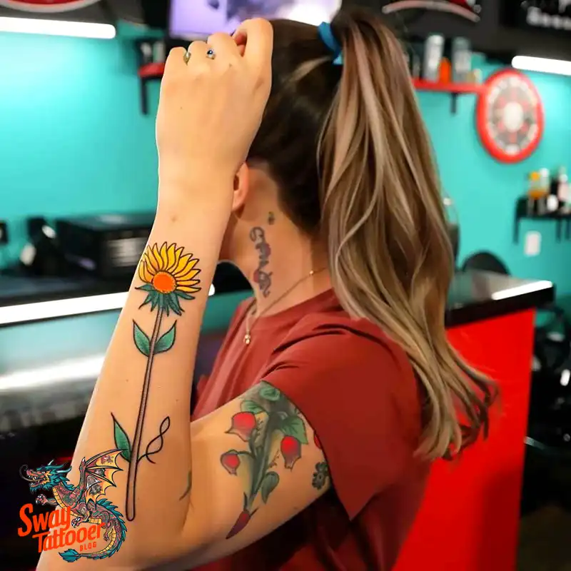 100 Yellow Flower Tattoos Symbolism, Design, and Longevity 73 yellow flower15