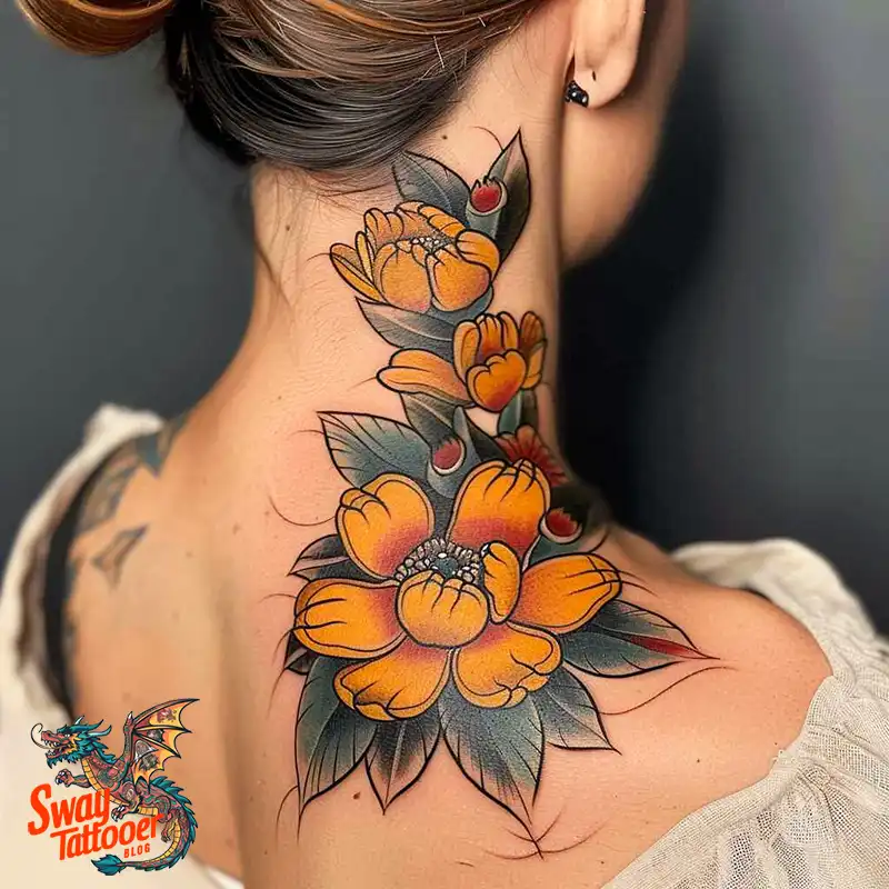 100 Yellow Flower Tattoos Symbolism, Design, and Longevity 61 yellow flower32