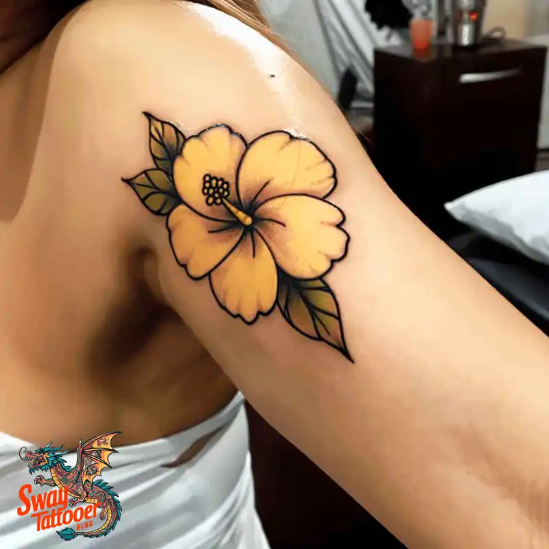 100 Yellow Flower Tattoos Symbolism, Design, and Longevity 55 Yellow Flower Tattoo