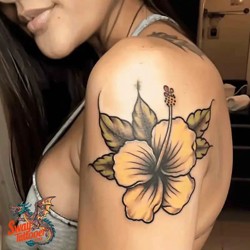 100 Yellow Flower Tattoos Symbolism, Design, and Longevity 48 Yellow Flower Tattoo