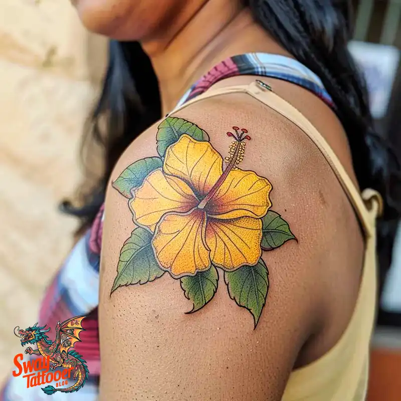 100 Yellow Flower Tattoos Symbolism, Design, and Longevity 47 Yellow Flower Tattoo
