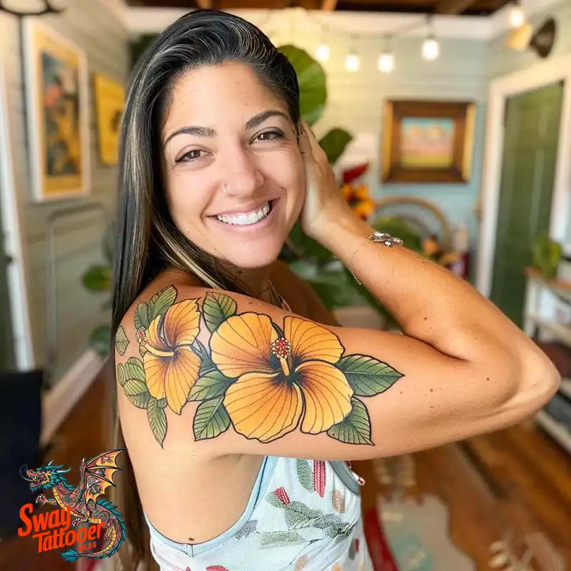 100 Yellow Flower Tattoos Symbolism, Design, and Longevity 44 Yellow Flower Tattoo