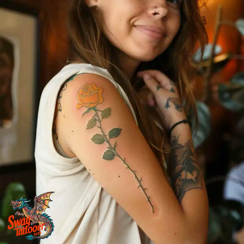 100 Yellow Flower Tattoos Symbolism, Design, and Longevity 38 Yellow Flower Tattoo