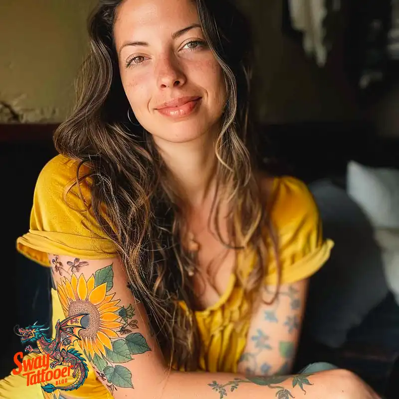 100 Yellow Flower Tattoos Symbolism, Design, and Longevity 37 Yellow Flower Tattoo