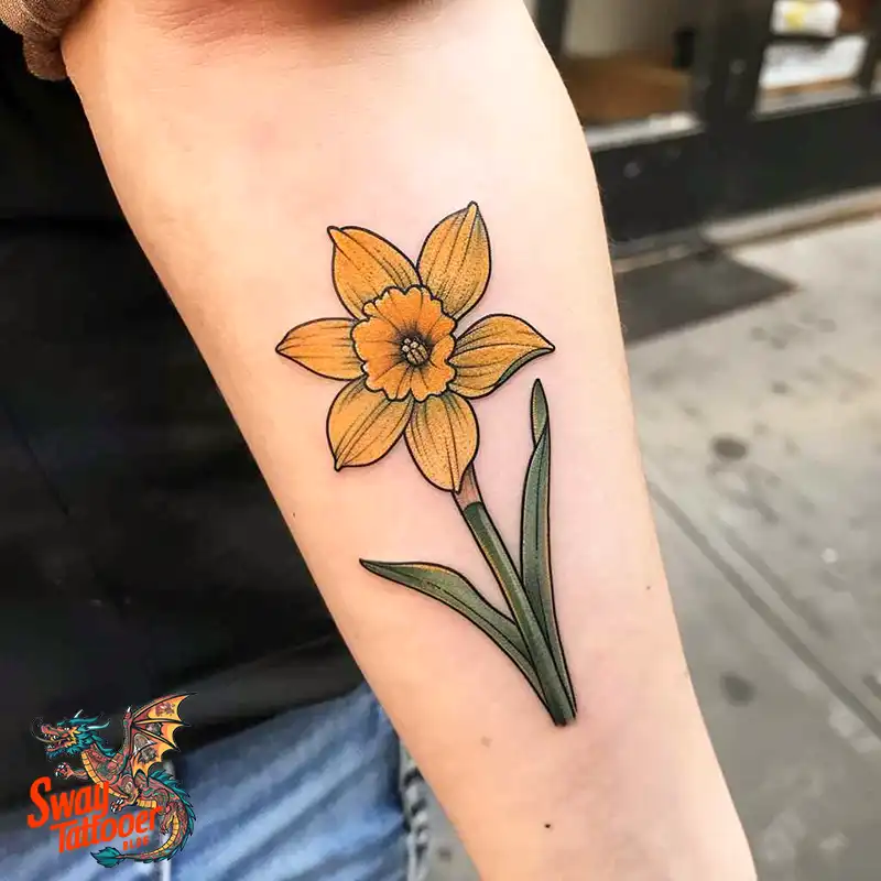 100 Yellow Flower Tattoos Symbolism, Design, and Longevity 35 Yellow Flower Tattoo