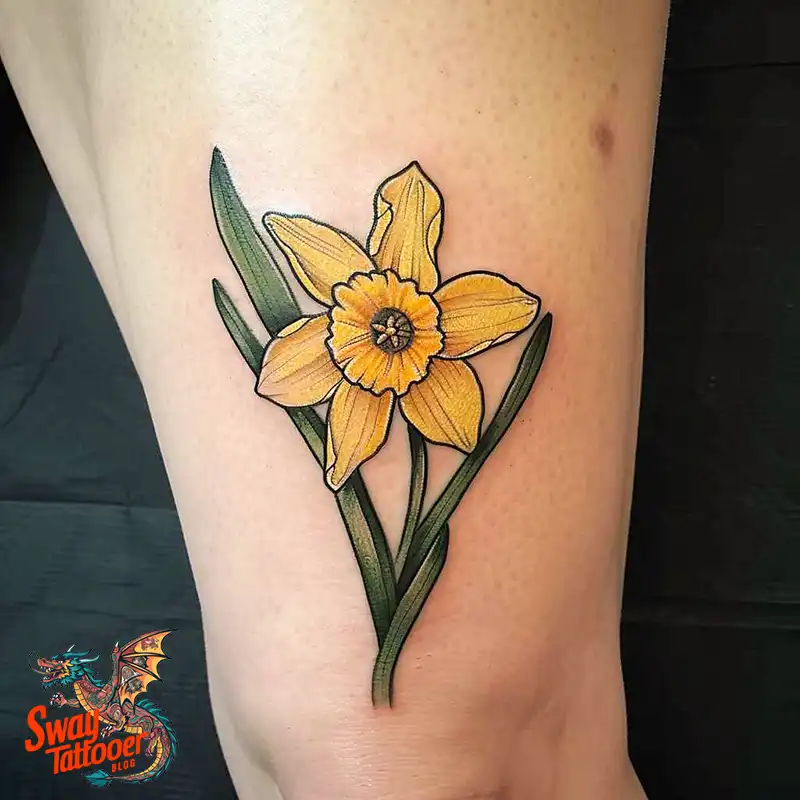 100 Yellow Flower Tattoos Symbolism, Design, and Longevity 34 Yellow Flower Tattoo