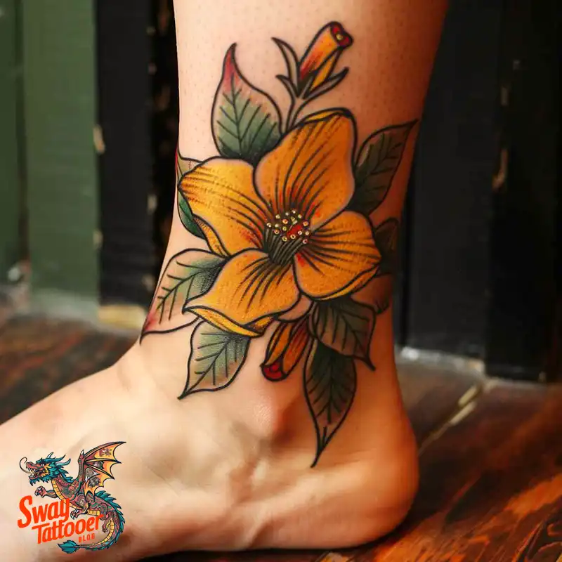 100 Yellow Flower Tattoos Symbolism, Design, and Longevity 25 Yellow Flower Tattoo