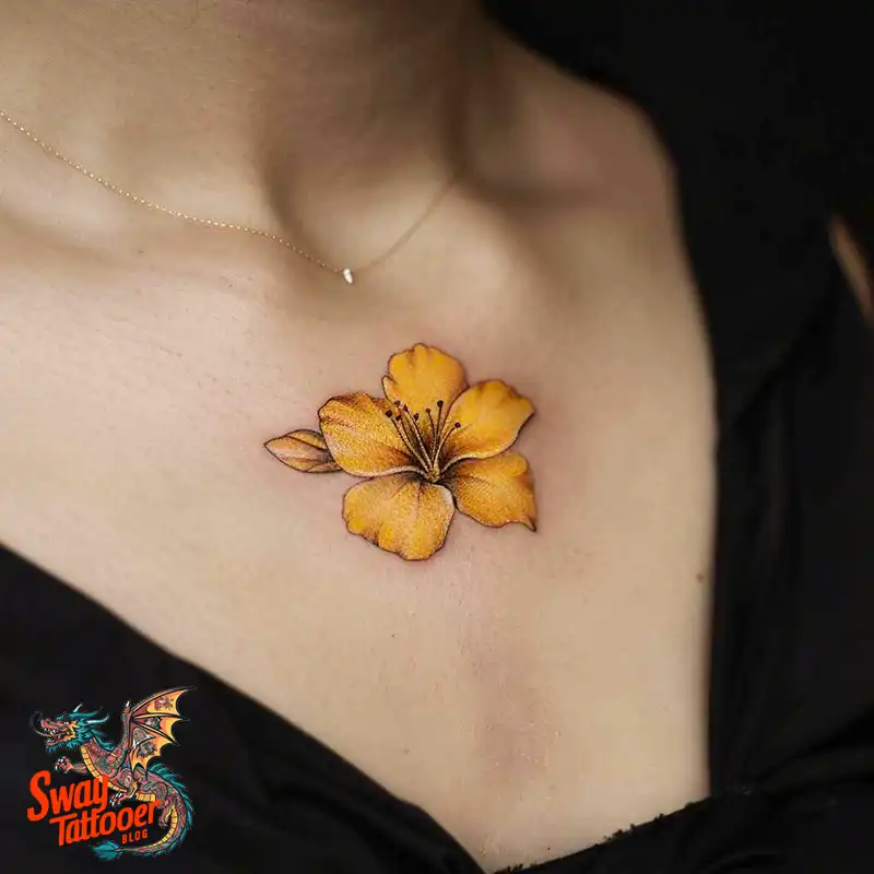 100 Yellow Flower Tattoos Symbolism, Design, and Longevity 24 Yellow Flower Tattoo