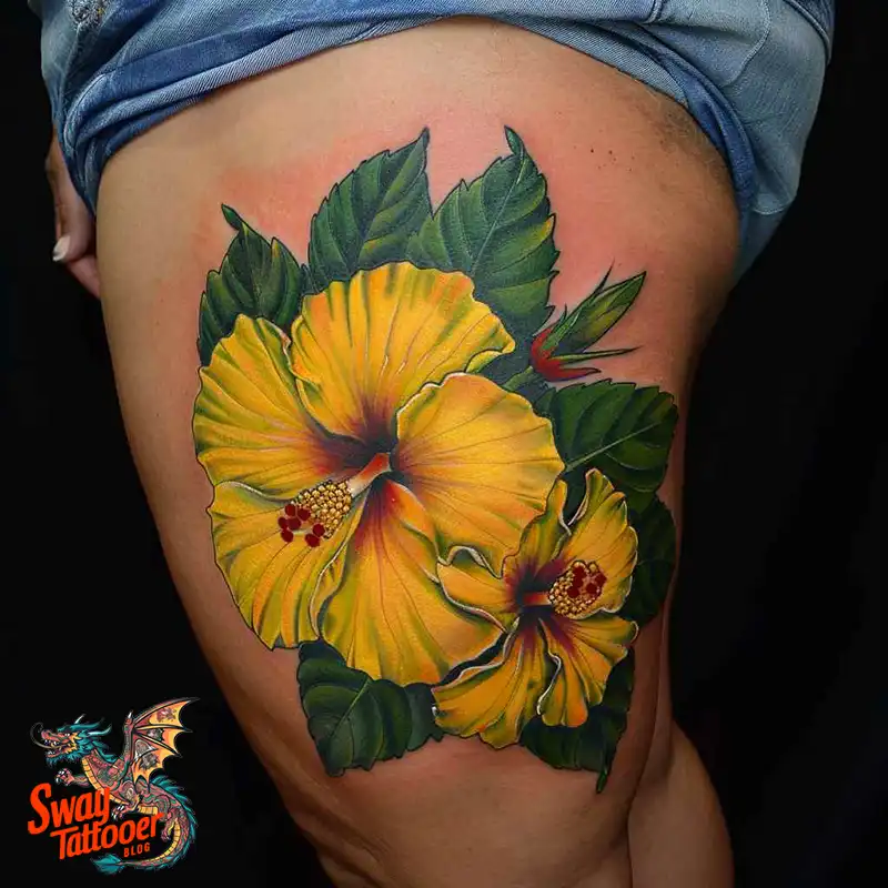 100 Yellow Flower Tattoos Symbolism, Design, and Longevity 9 Yellow Flower Tattoo