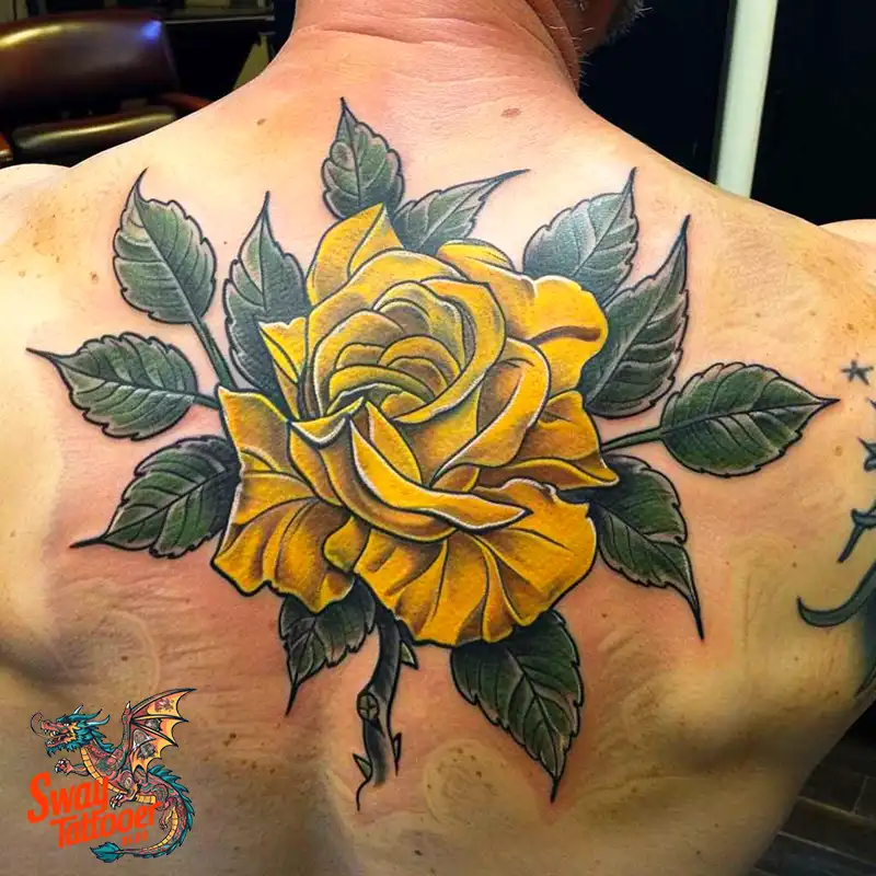 100 Yellow Flower Tattoos Symbolism, Design, and Longevity 5 Yellow Flower Tattoo