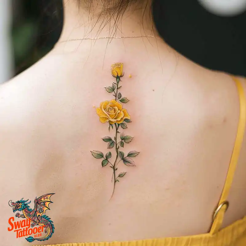 100 Yellow Flower Tattoos Symbolism, Design, and Longevity 3 Yellow Flower Tattoo