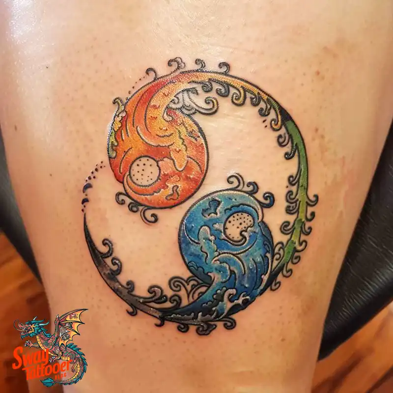 120 Yin Yang Tattoo Designs: Harmonize with Ancient Art 120 yin yang