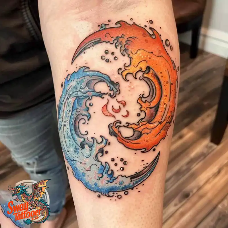 120 Yin Yang Tattoo Designs: Harmonize with Ancient Art 21 Yin Yang Tattoo