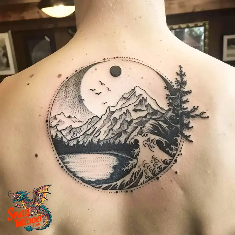 120 Yin Yang Tattoo Designs: Harmonize with Ancient Art 16 Yin Yang Tattoo