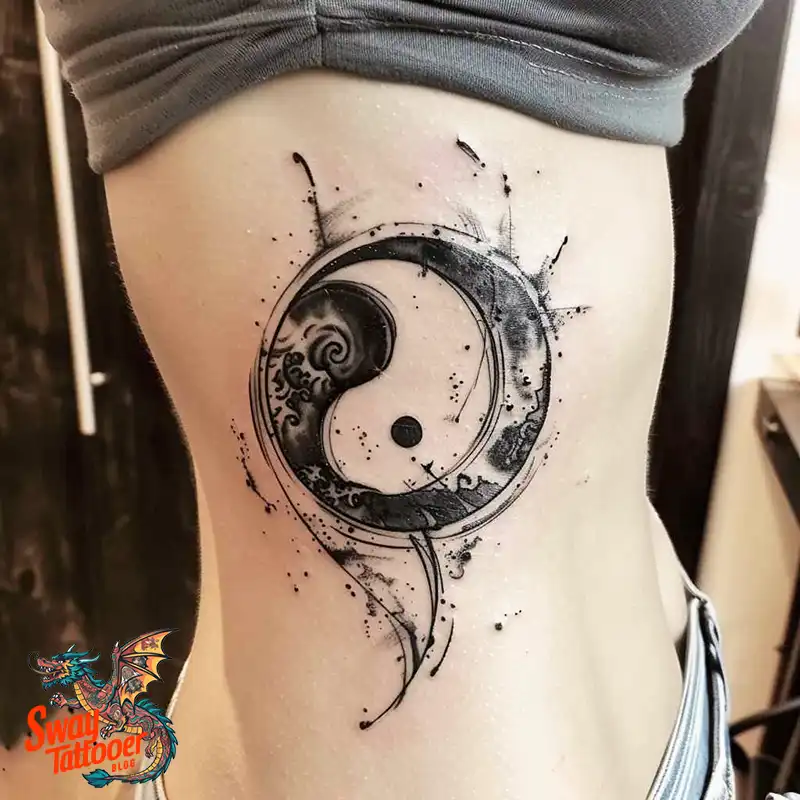 120 Yin Yang Tattoo Designs: Harmonize with Ancient Art 7 Yin Yang Tattoo