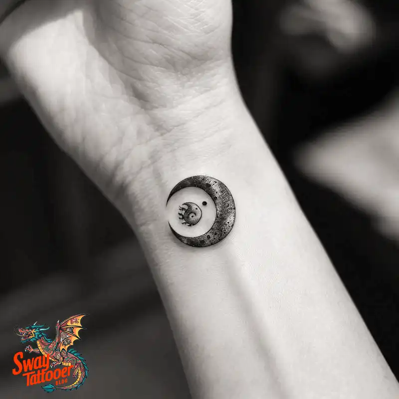 120 Yin Yang Tattoo Designs: Harmonize with Ancient Art 109 yin yang13