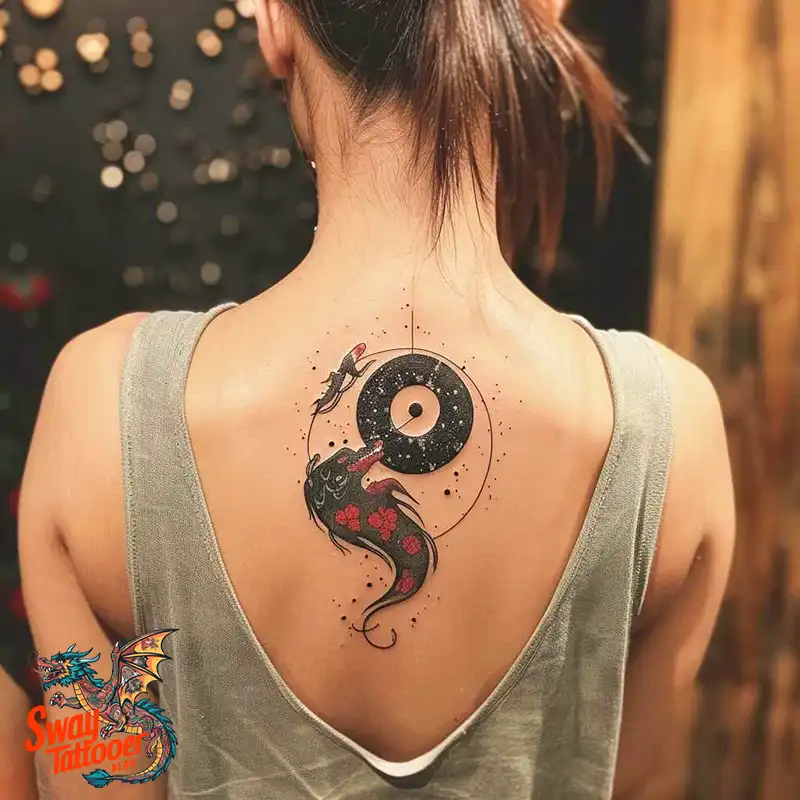 120 Yin Yang Tattoo Designs: Harmonize with Ancient Art 99 yin yang18