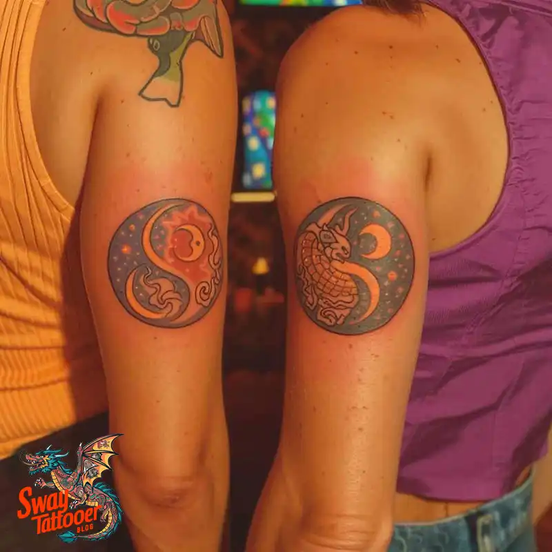 120 Yin Yang Tattoo Designs: Harmonize with Ancient Art 100 yin yang19