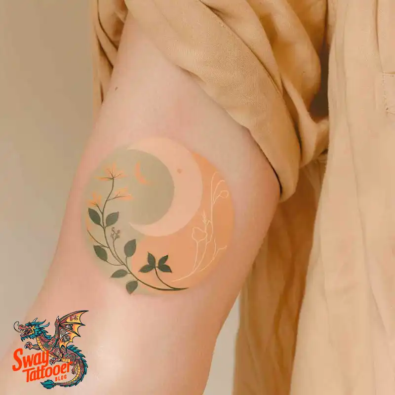 120 Yin Yang Tattoo Designs: Harmonize with Ancient Art 118 yin yang2