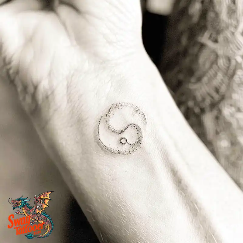 120 Yin Yang Tattoo Designs: Harmonize with Ancient Art 93 yin yang27