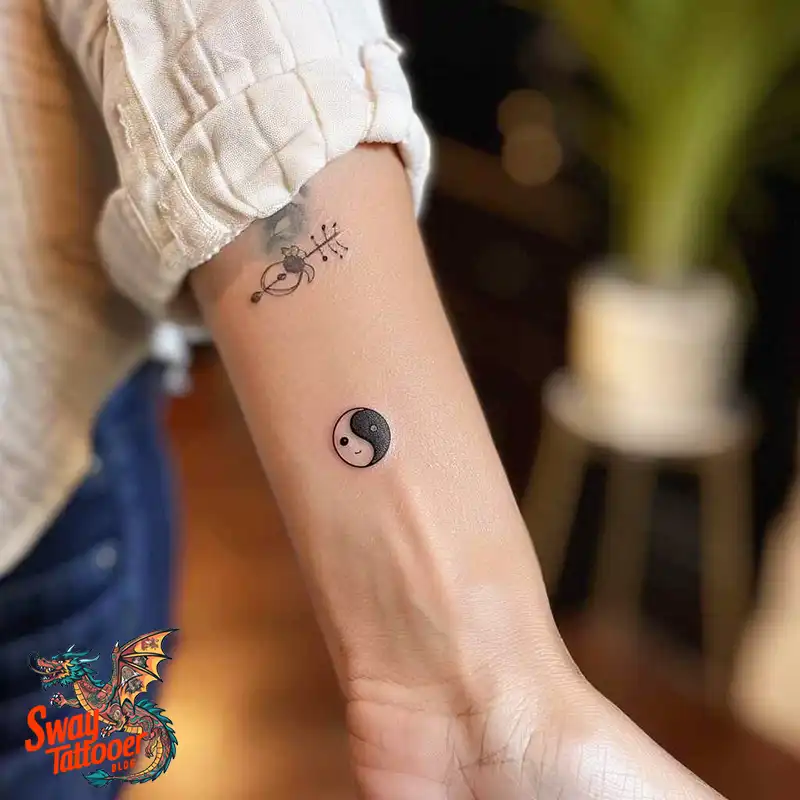120 Yin Yang Tattoo Designs: Harmonize with Ancient Art 91 yin yang29