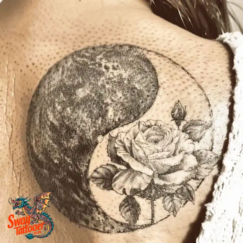 120 Yin Yang Tattoo Designs: Harmonize with Ancient Art 88 yin yang33