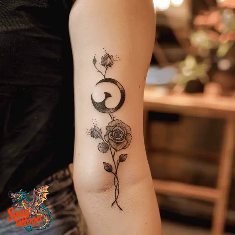 120 Yin Yang Tattoo Designs: Harmonize with Ancient Art 90 yin yang35