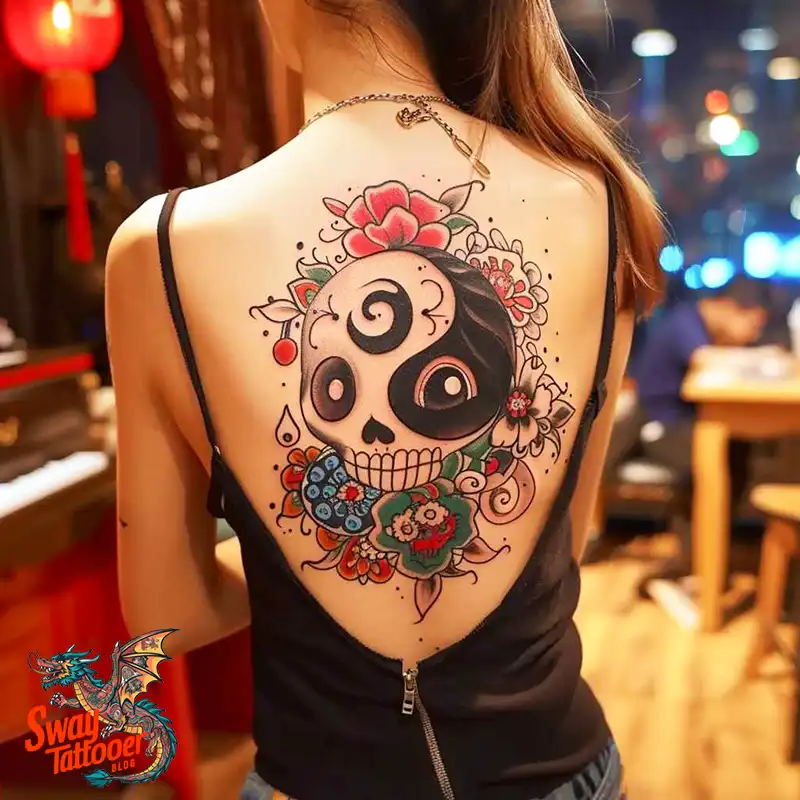 120 Yin Yang Tattoo Designs: Harmonize with Ancient Art 74 yin yang43