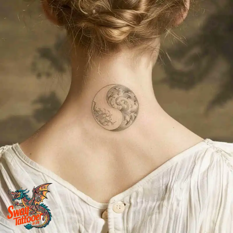 120 Yin Yang Tattoo Designs: Harmonize with Ancient Art 69 yin yang51