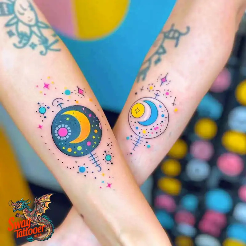 120 Yin Yang Tattoo Designs: Harmonize with Ancient Art 68 yin yang52