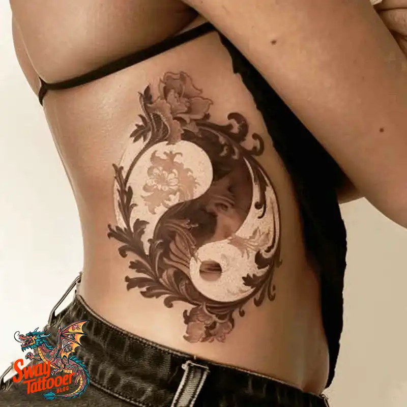 120 Yin Yang Tattoo Designs: Harmonize with Ancient Art 54 Yin Yang Tattoo