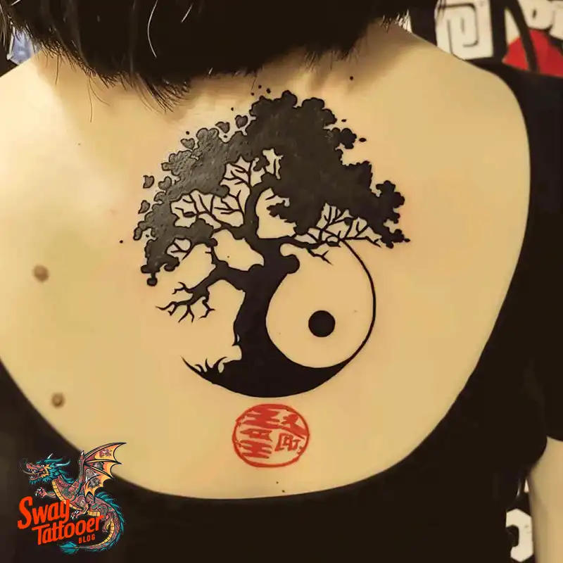 120 Yin Yang Tattoo Designs: Harmonize with Ancient Art 46 Yin Yang Tattoo