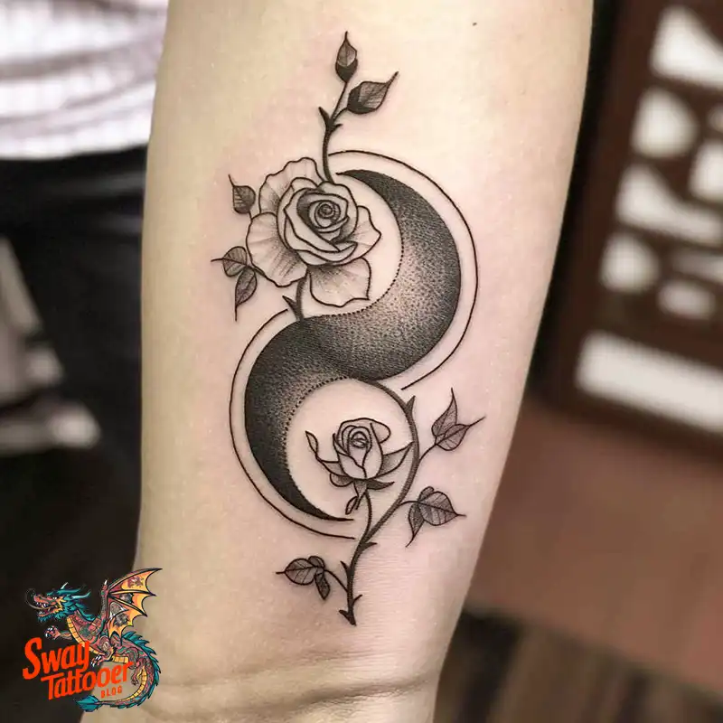 120 Yin Yang Tattoo Designs: Harmonize with Ancient Art 39 Yin Yang Tattoo
