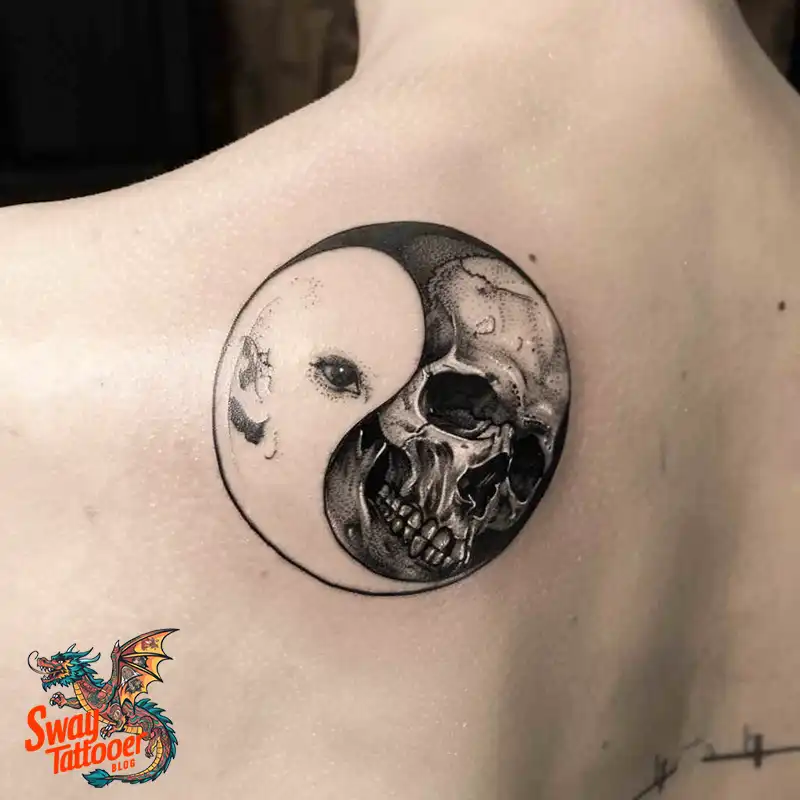 120 Yin Yang Tattoo Designs: Harmonize with Ancient Art 34 Yin Yang Tattoo