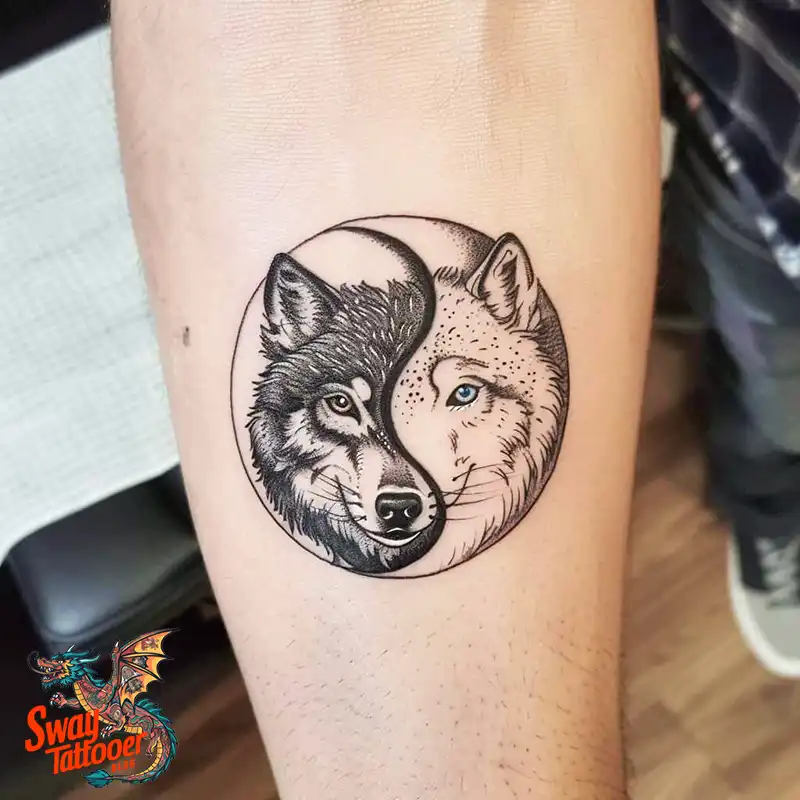 120 Yin Yang Tattoo Designs: Harmonize with Ancient Art 26 Yin Yang Tattoo