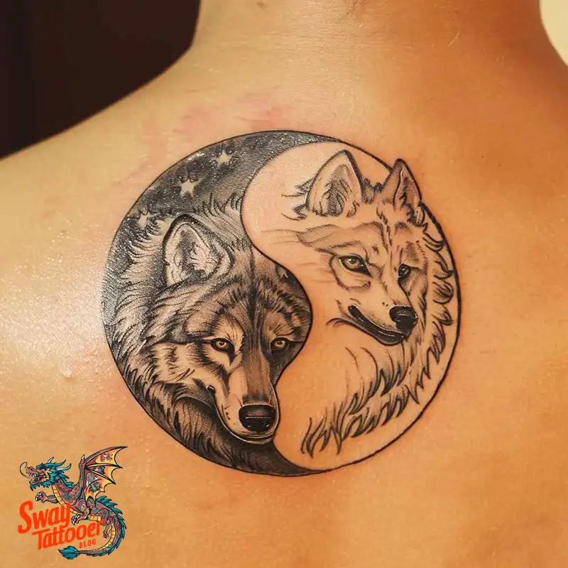 120 Yin Yang Tattoo Designs: Harmonize with Ancient Art 27 Yin Yang Tattoo
