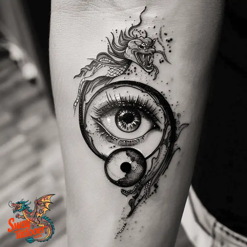 120 Yin Yang Tattoo Designs: Harmonize with Ancient Art 24 Yin Yang Tattoo
