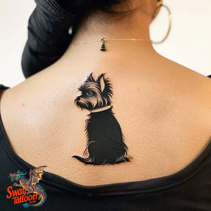 100 Yorkie Tattoo Designs: Symbolism, Placement, and More 64 yorkie11