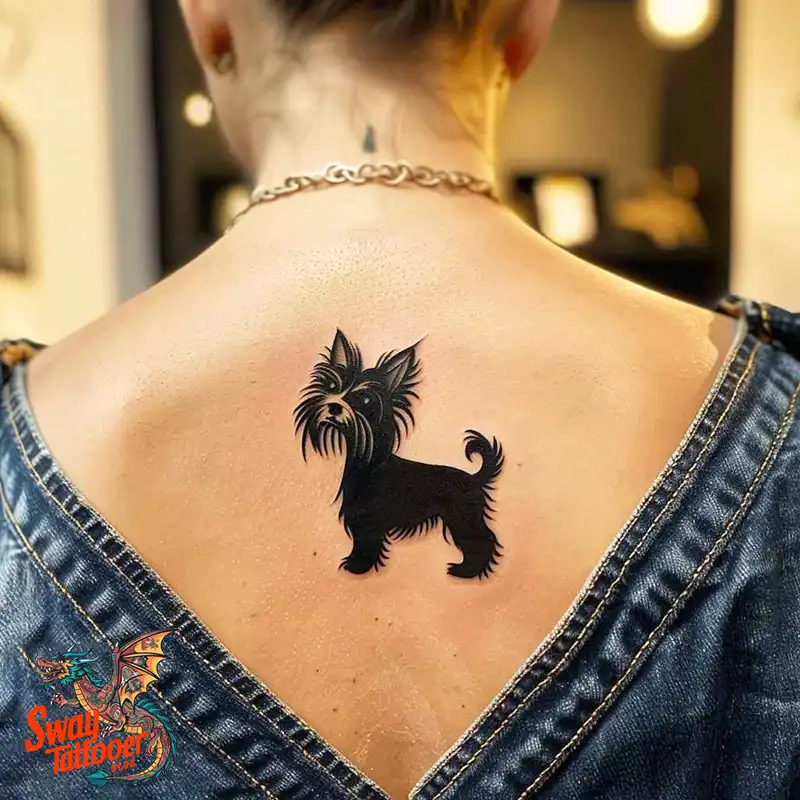 100 Yorkie Tattoo Designs: Symbolism, Placement, and More 71 yorkie13