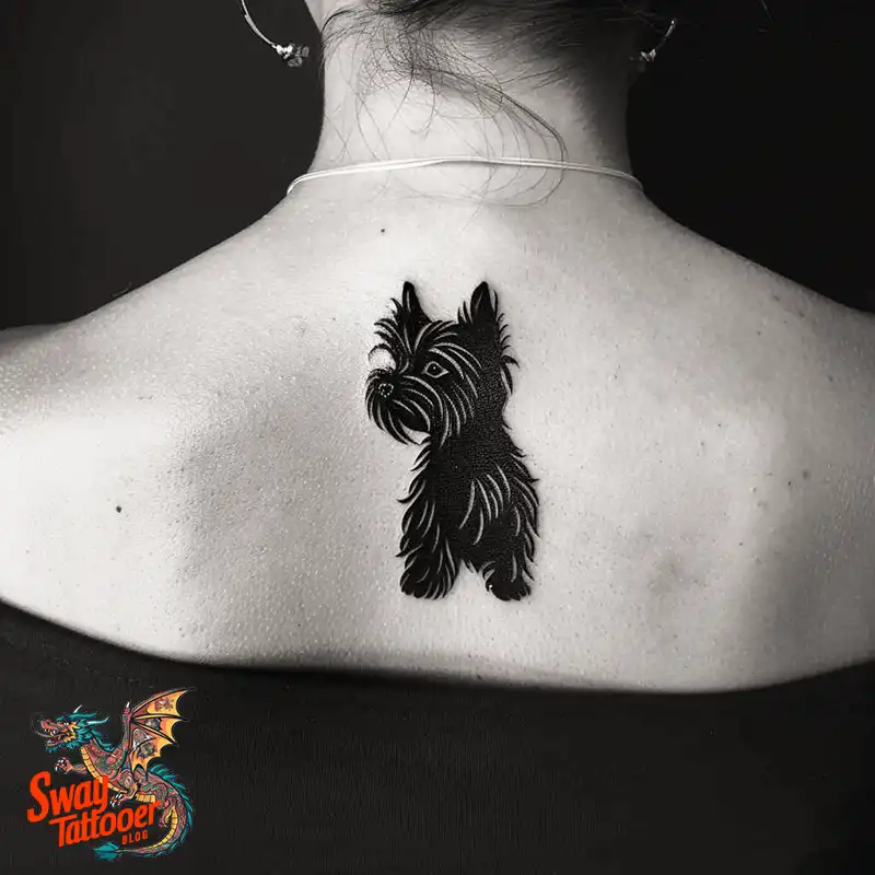 100 Yorkie Tattoo Designs: Symbolism, Placement, and More 79 yorkie2