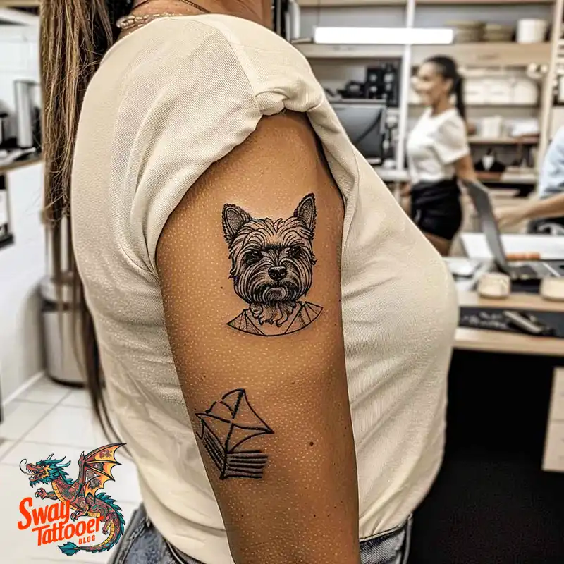 100 Yorkie Tattoo Designs: Symbolism, Placement, and More 51 yorkie30