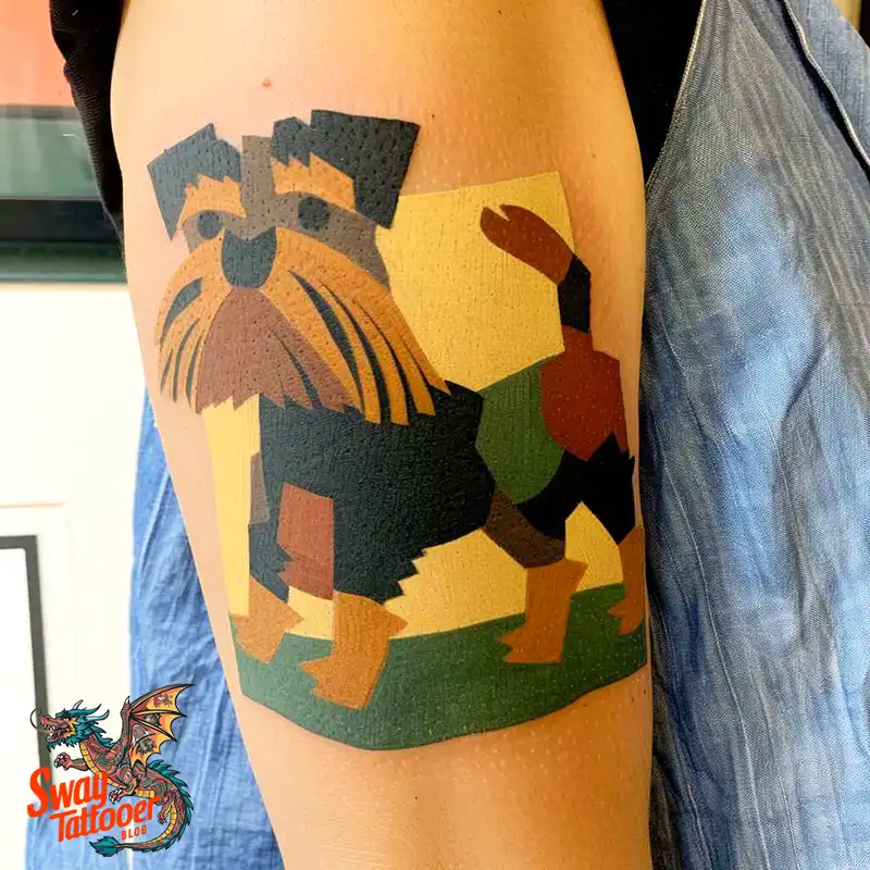 100 Yorkie Tattoo Designs: Symbolism, Placement, and More 50 yorkie31