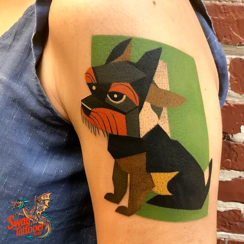 100 Yorkie Tattoo Designs: Symbolism, Placement, and More 49 yorkie32