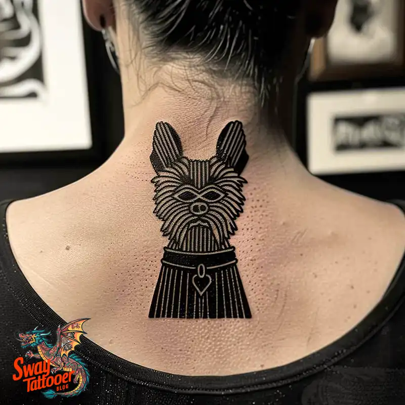 100 Yorkie Tattoo Designs: Symbolism, Placement, and More 35 yorkie46