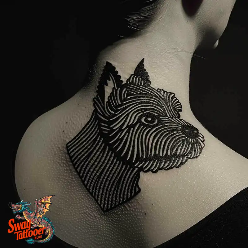 100 Yorkie Tattoo Designs: Symbolism, Placement, and More 34 yorkie47