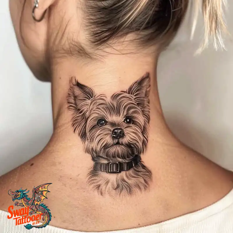 100 Yorkie Tattoo Designs: Symbolism, Placement, and More 30 yorkie51