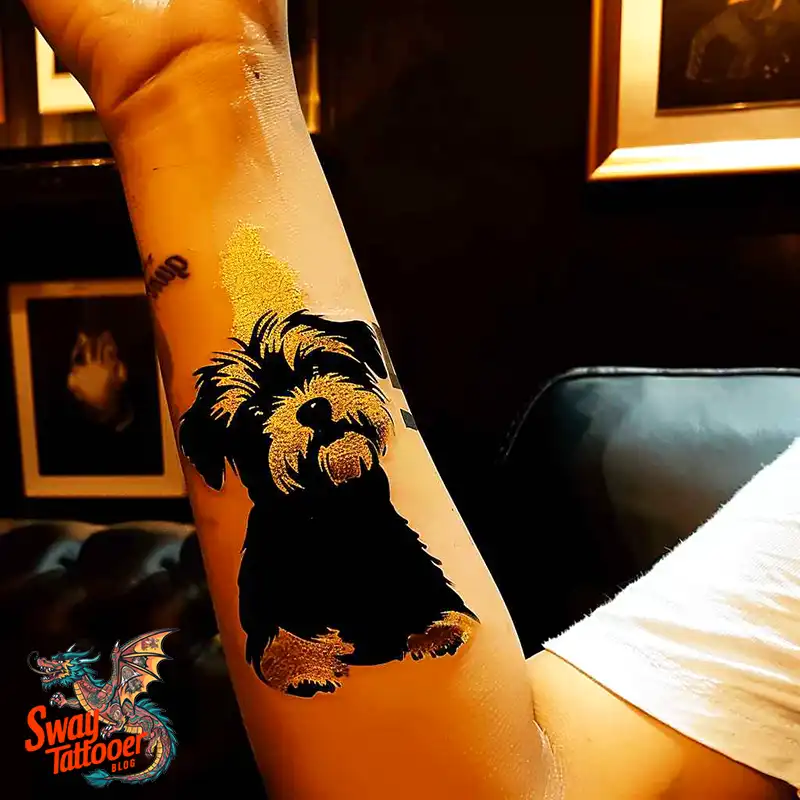 100 Yorkie Tattoo Designs: Symbolism, Placement, and More 20 yorkie61