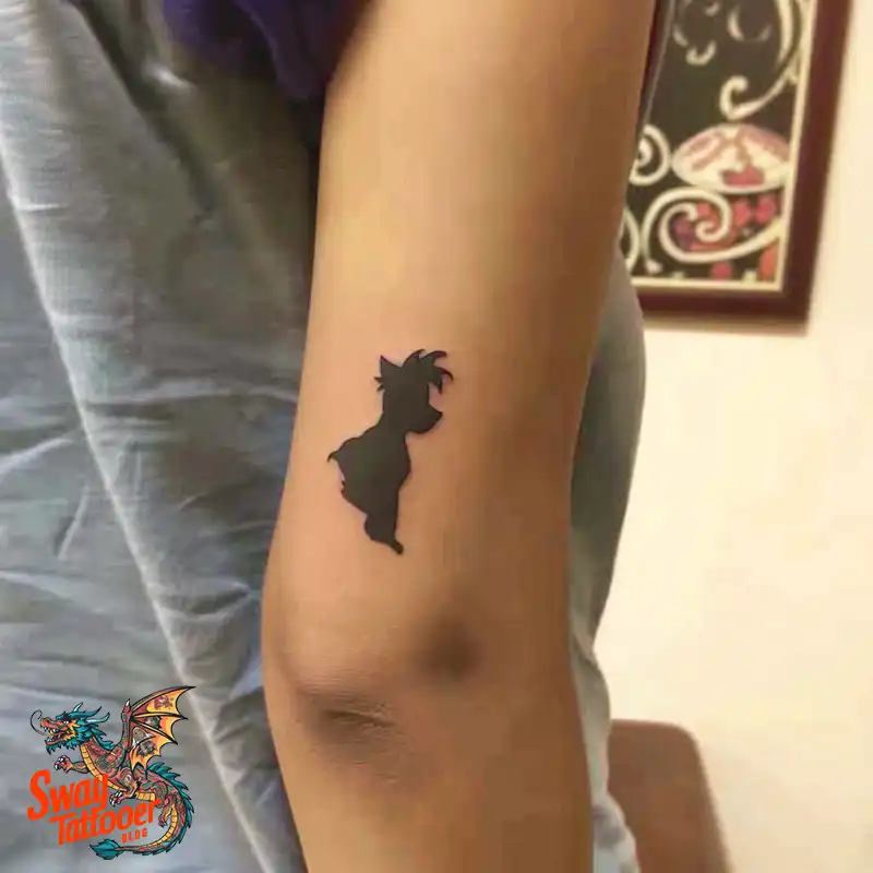 100 Yorkie Tattoo Designs: Symbolism, Placement, and More 74 yorkie7
