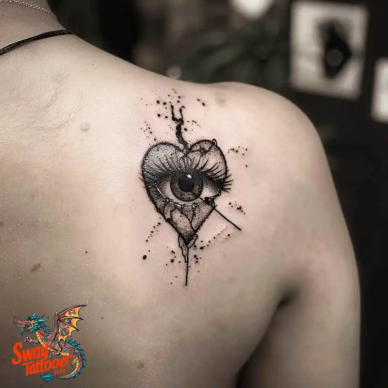 100 Broken Heart Tattoo Design Ideas, Symbolism & Placement 84 broken heart tattoo design