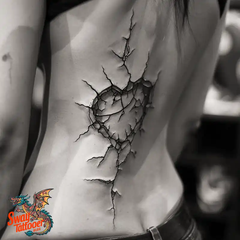 100 Broken Heart Tattoo Design Ideas, Symbolism & Placement 91 broken heart tattoo design